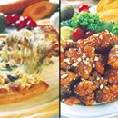 송유리치킨피자