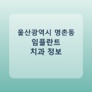 신희재치과의원 | 울산광역시 명촌동 임플란트 평균 가격과 후기 정리