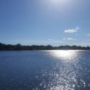 흐르는 강물을 바라 이미지