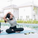 바른자세 요가 이미지