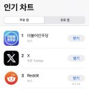 앱스토어에서 X(트위터) 추월하고 1위한 어플 이미지