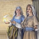 12월 22일 ＜구세사에 중요한 역할을 했던 두 여인＞ 작은형제회 오 바오로 신부 이미지