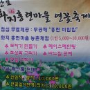 산포면 화지리 홍련 마을 호련축제 관람후기 이미지