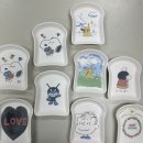 자기에 그린 그림(핸드페인팅) 이미지