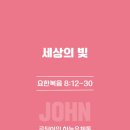 세상의 빛 (요8:12-30)