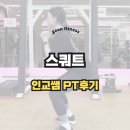 인교 | 대화동 헬스장 가온휘트니스 스쿼트 인교쌤 PT후기