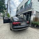 아우디 A8 Acc와 Audi Braking Guard 사용 불가 증상 수리 이미지