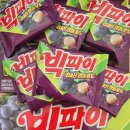 216 | 크라운 빅파이 국내산 영동포도 216g 후기 - 맛, 칼로리, 개수, 중량