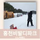 대명중고판넬 | 홍천비발디파크 다시 찾은 스노위랜드 카바나 카라반 둘 다 이용해 본 후기