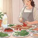 다낭성 난소 증후군(PCOS) 살 안 빠지는 이유와 식단 관리 이미지