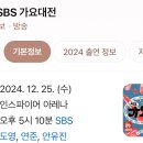 아이씨더비전 2024 SBS 가요대전 달글 이미지