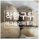 255 | [내돈내산] 착한구두 어그 슬리퍼 255mm 후기