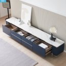 2600 | 디네이블 소피아 통 세라믹 거실장 2600 할인 후기｜85인치 TV 올려도 여유 있던 티비다이