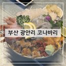 광안리 부산횟집 | 부산 민락동 코나바리 광안리 사시미 광안리 제철 해산물 광안리 횟집 방문 후기 및 추천