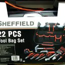 SHEFFIELD 툴 세트 22PCS/SHEFFIELD TOUGH TOOL BAG/공구세트/오명품아울렛/코스트코/명품 이미지