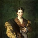 파르미자니노 — 나폴리 카포디몬테 미술관 / 젊은 여인의 초상(안테아) / 1530~1535년작 (#1530년대)