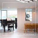 라임피아노교습소 - 서구 가수원로 67 | 해양동 푸르지오6차아파트 34평 B형- 단점은 보완하고 장점은 보존한 피아노 교습소 인테리어 리모델링