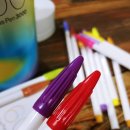 플러스펜 수채화 이미지