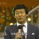 '80~'90년대에 KBS '가요무대'를 진행했던 김동건 아나운서의 모습 이미지