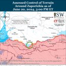 러시아 공격 캠페인 평가, 2024년 6월 20일(우크라이나 전황 이미지