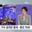 송대관네박자노래연습장 | 트로트의 전설 송대관 별세, 향년 78