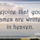 Bible Reading - Luke 10:12~21 이미지