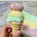 학교앞 고기집 삼색 아이스크림 후기