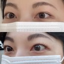 언더속눈썹 청주 듀얼펌 리보브로우 가닥가닥 너무 예뻐