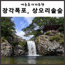 경북상주 여름휴가지 추천 - 장각폭포, 상오리솔숲 이미지