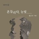 정근수 시집 『흔들리다, 눈빛』 (심상시선 128) 출간 안내 이미지