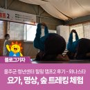 울주군 청년센터 힐링 캠프2 후기 - 와나스타 요가, 명상, 숲 트레킹 체험