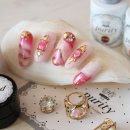 핑크네일아트 이미지