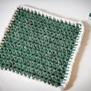 양말목 사각방석 만들기 이미지