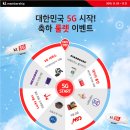 KT 멤버십 5G 축하 룰렛 이벤트(KT 멤버십 포인트 1,800점 차감)(~ 12. 12) 이미지