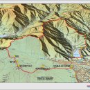 상인고-대덕산-앞산-청룡산-작봉(용상등) -삼필봉-420.8봉-도원지16.3km(3h 25m 38s)-170628 이미지