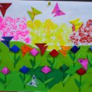 4월 3주 (꽃병 속에 예쁜 꽃들 / 꽃 담 만들기 / 봄 동산 협동화) 이미지