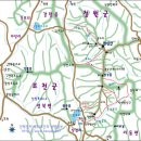 강원도 철원군 명성산(鳴聲山;923m) 산행지도 이미지