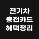 (주)윤담공단주유소 | 2025년 전기차 충전카드 종류 총정리! 혜택부터 요금 비교까지 한눈에
