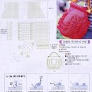 [소품뜨기] 로맨틱 무늬 뜨기 -가방 손뜨개 도안(봄,가을용) 이미지