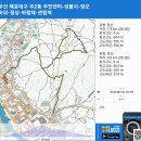 부산 해운대구 장산 (우2동주민센터-성불사-장군바위-장산-바람재-센텀역) gpx [참고용] 이미지