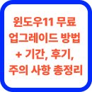 보도중로2-11 | 윈도우11 무료 업그레이드 방법 + 기간, 후기, 주의 사항 총정리