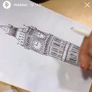 수채화와 여행스케치 이미지