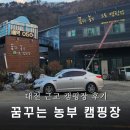 [대전 캠핑장] 꿈꾸는 농부 오토캠핑장 솔직 후기