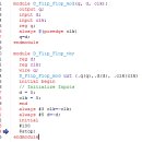 D-Flip Flop을 활용한 4-bit JOHNSON COUNTER 설계 질문드립니다. 이미지