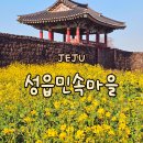 성읍민속마을 공영주차장 | 제주도 표선 가볼만한곳 성읍민속마을 입장료 유채꽃 명소