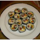 하얀김밥 이미지