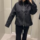 에잇세컨즈 간절기 아우터 | 하이넥 스포티 숏 블루종 후기 (오버핏)