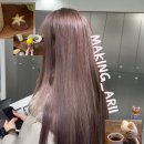 ⭐ 홍대 20인치 붙임머리 + 애쉬브라운 탈색 후기 (광택 미쳤다…)