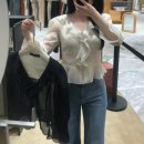 [FLOWOOM] 플로움 여름 블라우스 입어보기 | 단델리온 타이 블라우스•앤틱 웨이빙 블라우스