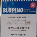 블루애플 | 🍎 블루피노 스파클링 애플주스 솔직후기｜100% 청송사과를 담은 애플 탄산주스